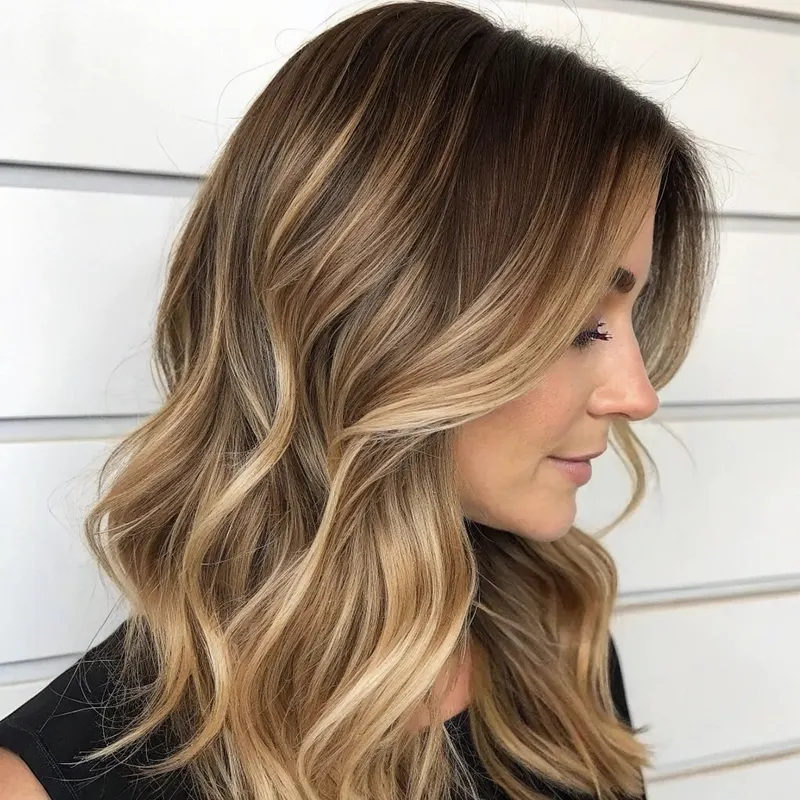Balayage e iluminaciones · Luz, dimensión y calidez que realzan tu belleza natural.